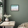 image:imageAmericanflat 24x30 Poster Frame  Slim Molding  Black  Polished plexiglass front hangs vertical or horizontal sawtooth hangers included secure turntab backingBlack