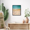 image:imageAmericanflat 24x30 Poster Frame  Slim Molding  Black  Polished plexiglass front hangs vertical or horizontal sawtooth hangers included secure turntab backingBlack
