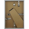 image:imageAmericanflat 24x30 Poster Frame  Slim Molding  Black  Polished plexiglass front hangs vertical or horizontal sawtooth hangers included secure turntab backingGrey