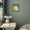 image:imageAmericanflat 24x30 Poster Frame  Slim Molding  Black  Polished plexiglass front hangs vertical or horizontal sawtooth hangers included secure turntab backingBlack