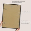 image:imageAmericanflat 24x30 Poster Frame  Slim Molding  Black  Polished plexiglass front hangs vertical or horizontal sawtooth hangers included secure turntab backingBlack