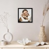 image:imageAmericanflat 24x30 Poster Frame  Slim Molding  Black  Polished plexiglass front hangs vertical or horizontal sawtooth hangers included secure turntab backingBlack