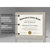 image:imageAmericanflat 85x11 Diploma Frame with ShatterResistant Glass  Document Frames with Engineered Wood  Legacy Collection  Certificate Frame for Tabletop and Wall Display  Walnut  Shatterresistant glass wall or tabletop display with included easel sawtooth hangers includedDriftwood