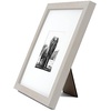 image:imageAmericanflat 9x12 Picture Frame with ShatterResistant Glass  Use as 6x8 Frame with Mat or Display 9x12 Photo Without Mat  Signature Collection  Picture Frames for Tabletop and Wall Display  Black  Shatterresistant glass wall or tabletop display with included easel sawtooth hangers included use with or without matLight Wood