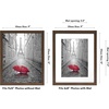image:imageAmericanflat 9x12 Picture Frame with ShatterResistant Glass  Use as 6x8 Frame with Mat or Display 9x12 Photo Without Mat  Signature Collection  Picture Frames for Tabletop and Wall Display  Black  Shatterresistant glass wall or tabletop display with included easel sawtooth hangers included use with or without matWalnut
