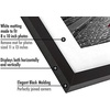 image:imageAmericanflat 9x12 Picture Frame with ShatterResistant Glass  Use as 6x8 Frame with Mat or Display 9x12 Photo Without Mat  Signature Collection  Picture Frames for Tabletop and Wall Display  Black  Shatterresistant glass wall or tabletop display with included easel sawtooth hangers included use with or without matBlack