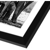 image:imageAmericanflat 9x12 Picture Frame with ShatterResistant Glass  Use as 6x8 Frame with Mat or Display 9x12 Photo Without Mat  Signature Collection  Picture Frames for Tabletop and Wall Display  Black  Shatterresistant glass wall or tabletop display with included easel sawtooth hangers included use with or without matBlack