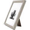 image:imageAmericanflat 9x12 Picture Frame with ShatterResistant Glass  Use as 6x8 Frame with Mat or Display 9x12 Photo Without Mat  Signature Collection  Picture Frames for Tabletop and Wall Display  Black  Shatterresistant glass wall or tabletop display with included easel sawtooth hangers included use with or without matDriftwood