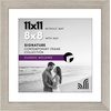 image:imageAmericanflat 9x12 Picture Frame with ShatterResistant Glass  Use as 6x8 Frame with Mat or Display 9x12 Photo Without Mat  Signature Collection  Picture Frames for Tabletop and Wall Display  Black  Shatterresistant glass wall or tabletop display with included easel sawtooth hangers included use with or without matDriftwood