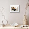 image:imageAmericanflat 9x12 Picture Frame with ShatterResistant Glass  Use as 6x8 Frame with Mat or Display 9x12 Photo Without Mat  Signature Collection  Picture Frames for Tabletop and Wall Display  Black  Shatterresistant glass wall or tabletop display with included easel sawtooth hangers included use with or without matWhite