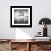 image:imageAmericanflat 9x12 Picture Frame with ShatterResistant Glass  Use as 6x8 Frame with Mat or Display 9x12 Photo Without Mat  Signature Collection  Picture Frames for Tabletop and Wall Display  Black  Shatterresistant glass wall or tabletop display with included easel sawtooth hangers included use with or without matBlack