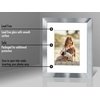 image:imageAmericanflat 9x12 Picture Frame with ShatterResistant Glass  Use as 6x8 Frame with Mat or Display 9x12 Photo Without Mat  Signature Collection  Picture Frames for Tabletop and Wall Display  Black  Shatterresistant glass wall or tabletop display with included easel sawtooth hangers included use with or without matSilver
