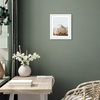 image:imageAmericanflat 9x12 Picture Frame with ShatterResistant Glass  Use as 6x8 Frame with Mat or Display 9x12 Photo Without Mat  Signature Collection  Picture Frames for Tabletop and Wall Display  Black  Shatterresistant glass wall or tabletop display with included easel sawtooth hangers included use with or without matWhite