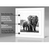 image:imageAmericanflat 9x12 Picture Frame with ShatterResistant Glass  Use as 6x8 Frame with Mat or Display 9x12 Photo Without Mat  Signature Collection  Picture Frames for Tabletop and Wall Display  Black  Shatterresistant glass wall or tabletop display with included easel sawtooth hangers included use with or without matWhite