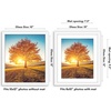 image:imageAmericanflat 9x12 Picture Frame with ShatterResistant Glass  Use as 6x8 Frame with Mat or Display 9x12 Photo Without Mat  Signature Collection  Picture Frames for Tabletop and Wall Display  Black  Shatterresistant glass wall or tabletop display with included easel sawtooth hangers included use with or without matWhite