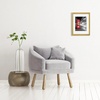 image:imageAmericanflat 9x12 Picture Frame with ShatterResistant Glass  Use as 6x8 Frame with Mat or Display 9x12 Photo Without Mat  Signature Collection  Picture Frames for Tabletop and Wall Display  Black  Shatterresistant glass wall or tabletop display with included easel sawtooth hangers included use with or without matGold