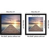 image:imageAmericanflat 9x12 Picture Frame with ShatterResistant Glass  Use as 6x8 Frame with Mat or Display 9x12 Photo Without Mat  Signature Collection  Picture Frames for Tabletop and Wall Display  Black  Shatterresistant glass wall or tabletop display with included easel sawtooth hangers included use with or without matBlack