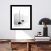 image:imageAmericanflat 9x12 Picture Frame with ShatterResistant Glass  Use as 6x8 Frame with Mat or Display 9x12 Photo Without Mat  Signature Collection  Picture Frames for Tabletop and Wall Display  Black  Shatterresistant glass wall or tabletop display with included easel sawtooth hangers included use with or without matBlack