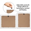 image:imageAmericanflat 9x12 Picture Frame with ShatterResistant Glass  Use as 6x8 Frame with Mat or Display 9x12 Photo Without Mat  Signature Collection  Picture Frames for Tabletop and Wall Display  Black  Shatterresistant glass wall or tabletop display with included easel sawtooth hangers included use with or without matWhite