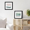 image:imageAmericanflat 9x12 Picture Frame with ShatterResistant Glass  Use as 6x8 Frame with Mat or Display 9x12 Photo Without Mat  Signature Collection  Picture Frames for Tabletop and Wall Display  Black  Shatterresistant glass wall or tabletop display with included easel sawtooth hangers included use with or without matBlack