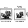 image:imageAmericanflat 9x12 Picture Frame with ShatterResistant Glass  Use as 6x8 Frame with Mat or Display 9x12 Photo Without Mat  Signature Collection  Picture Frames for Tabletop and Wall Display  Black  Shatterresistant glass wall or tabletop display with included easel sawtooth hangers included use with or without matSilver