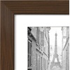 image:imageAmericanflat 9x12 Picture Frame with ShatterResistant Glass  Use as 6x8 Frame with Mat or Display 9x12 Photo Without Mat  Signature Collection  Picture Frames for Tabletop and Wall Display  Black  Shatterresistant glass wall or tabletop display with included easel sawtooth hangers included use with or without matWalnut