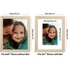 image:imageAmericanflat 9x12 Picture Frame with ShatterResistant Glass  Use as 6x8 Frame with Mat or Display 9x12 Photo Without Mat  Signature Collection  Picture Frames for Tabletop and Wall Display  Black  Shatterresistant glass wall or tabletop display with included easel sawtooth hangers included use with or without matNatural Oak
