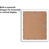image:imageAmericanflat 9x12 Picture Frame with ShatterResistant Glass  Use as 6x8 Frame with Mat or Display 9x12 Photo Without Mat  Signature Collection  Picture Frames for Tabletop and Wall Display  Black  Shatterresistant glass wall or tabletop display with included easel sawtooth hangers included use with or without matWhite
