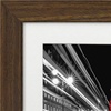 image:imageAmericanflat 9x12 Picture Frame with ShatterResistant Glass  Use as 6x8 Frame with Mat or Display 9x12 Photo Without Mat  Signature Collection  Picture Frames for Tabletop and Wall Display  Black  Shatterresistant glass wall or tabletop display with included easel sawtooth hangers included use with or without matWalnut