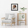 image:imageAmericanflat 9x12 Picture Frame with ShatterResistant Glass  Use as 6x8 Frame with Mat or Display 9x12 Photo Without Mat  Signature Collection  Picture Frames for Tabletop and Wall Display  Black  Shatterresistant glass wall or tabletop display with included easel sawtooth hangers included use with or without matBlack