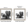 image:imageAmericanflat 9x12 Picture Frame with ShatterResistant Glass  Use as 6x8 Frame with Mat or Display 9x12 Photo Without Mat  Signature Collection  Picture Frames for Tabletop and Wall Display  Black  Shatterresistant glass wall or tabletop display with included easel sawtooth hangers included use with or without matDriftwood
