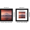 image:imageAmericanflat 9x12 Picture Frame with ShatterResistant Glass  Use as 6x8 Frame with Mat or Display 9x12 Photo Without Mat  Signature Collection  Picture Frames for Tabletop and Wall Display  Black  Shatterresistant glass wall or tabletop display with included easel sawtooth hangers included use with or without matBlack