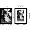 image:imageAmericanflat 9x12 Picture Frame with ShatterResistant Glass  Use as 6x8 Frame with Mat or Display 9x12 Photo Without Mat  Signature Collection  Picture Frames for Tabletop and Wall Display  Black  Shatterresistant glass wall or tabletop display with included easel sawtooth hangers included use with or without matBlack