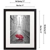 image:imageAmericanflat 9x12 Picture Frame with ShatterResistant Glass  Use as 6x8 Frame with Mat or Display 9x12 Photo Without Mat  Signature Collection  Picture Frames for Tabletop and Wall Display  Black  Shatterresistant glass wall or tabletop display with included easel sawtooth hangers included use with or without matBlack