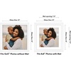 image:imageAmericanflat 9x12 Picture Frame with ShatterResistant Glass  Use as 6x8 Frame with Mat or Display 9x12 Photo Without Mat  Signature Collection  Picture Frames for Tabletop and Wall Display  Black  Shatterresistant glass wall or tabletop display with included easel sawtooth hangers included use with or without matWhite
