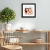 image:imageAmericanflat 9x12 Picture Frame with ShatterResistant Glass  Use as 6x8 Frame with Mat or Display 9x12 Photo Without Mat  Signature Collection  Picture Frames for Tabletop and Wall Display  Black  Shatterresistant glass wall or tabletop display with included easel sawtooth hangers included use with or without matBlack