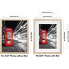image:imageAmericanflat 9x12 Picture Frame with ShatterResistant Glass  Use as 6x8 Frame with Mat or Display 9x12 Photo Without Mat  Signature Collection  Picture Frames for Tabletop and Wall Display  Black  Shatterresistant glass wall or tabletop display with included easel sawtooth hangers included use with or without matNatural Oak