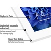 image:imageAmericanflat A4 Picture Frame with ShatterResistant Glass  83x117 Frame with Engineered Wood  Signature Collection  A4 Frames for Tabletop and Wall Display  BlackWhite