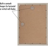 image:imageAmericanflat A4 Picture Frame with ShatterResistant Glass  83x117 Frame with Engineered Wood  Signature Collection  A4 Frames for Tabletop and Wall Display  BlackDriftwood