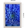 image:imageAmericanflat A4 Picture Frame with ShatterResistant Glass  83x117 Frame with Engineered Wood  Signature Collection  A4 Frames for Tabletop and Wall Display  BlackLight Wood