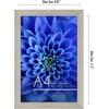 image:imageAmericanflat A4 Picture Frame with ShatterResistant Glass  83x117 Frame with Engineered Wood  Signature Collection  A4 Frames for Tabletop and Wall Display  BlackDriftwood