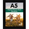 image:imageAmericanflat A4 Picture Frame with ShatterResistant Glass  83x117 Frame with Engineered Wood  Signature Collection  A4 Frames for Tabletop and Wall Display  BlackBlack
