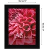 image:imageAmericanflat A4 Picture Frame with ShatterResistant Glass  83x117 Frame with Engineered Wood  Signature Collection  A4 Frames for Tabletop and Wall Display  BlackBlack