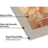 image:imageAmericanflat A4 Picture Frame with ShatterResistant Glass  83x117 Frame with Engineered Wood  Signature Collection  A4 Frames for Tabletop and Wall Display  BlackDriftwood