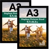 image:imageAmericanflat A4 Picture Frame with ShatterResistant Glass  83x117 Frame with Engineered Wood  Signature Collection  A4 Frames for Tabletop and Wall Display  BlackBlack