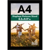image:imageAmericanflat A4 Picture Frame with ShatterResistant Glass  83x117 Frame with Engineered Wood  Signature Collection  A4 Frames for Tabletop and Wall Display  BlackBlack