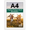 image:imageAmericanflat A4 Picture Frame with ShatterResistant Glass  83x117 Frame with Engineered Wood  Signature Collection  A4 Frames for Tabletop and Wall Display  BlackWhite