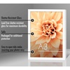 image:imageAmericanflat A4 Picture Frame with ShatterResistant Glass  83x117 Frame with Engineered Wood  Signature Collection  A4 Frames for Tabletop and Wall Display  BlackWhite