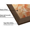 image:imageAmericanflat A4 Picture Frame with ShatterResistant Glass  83x117 Frame with Engineered Wood  Signature Collection  A4 Frames for Tabletop and Wall Display  BlackWalnut
