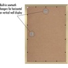 image:imageAmericanflat A4 Picture Frame with ShatterResistant Glass  83x117 Frame with Engineered Wood  Signature Collection  A4 Frames for Tabletop and Wall Display  BlackGold